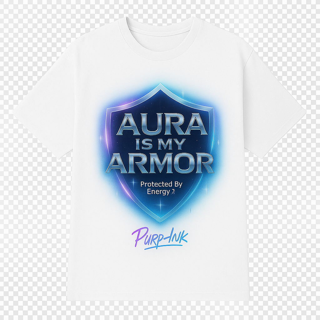 "Aura is my Armor" Unisex Oversized Classic T-Shirt